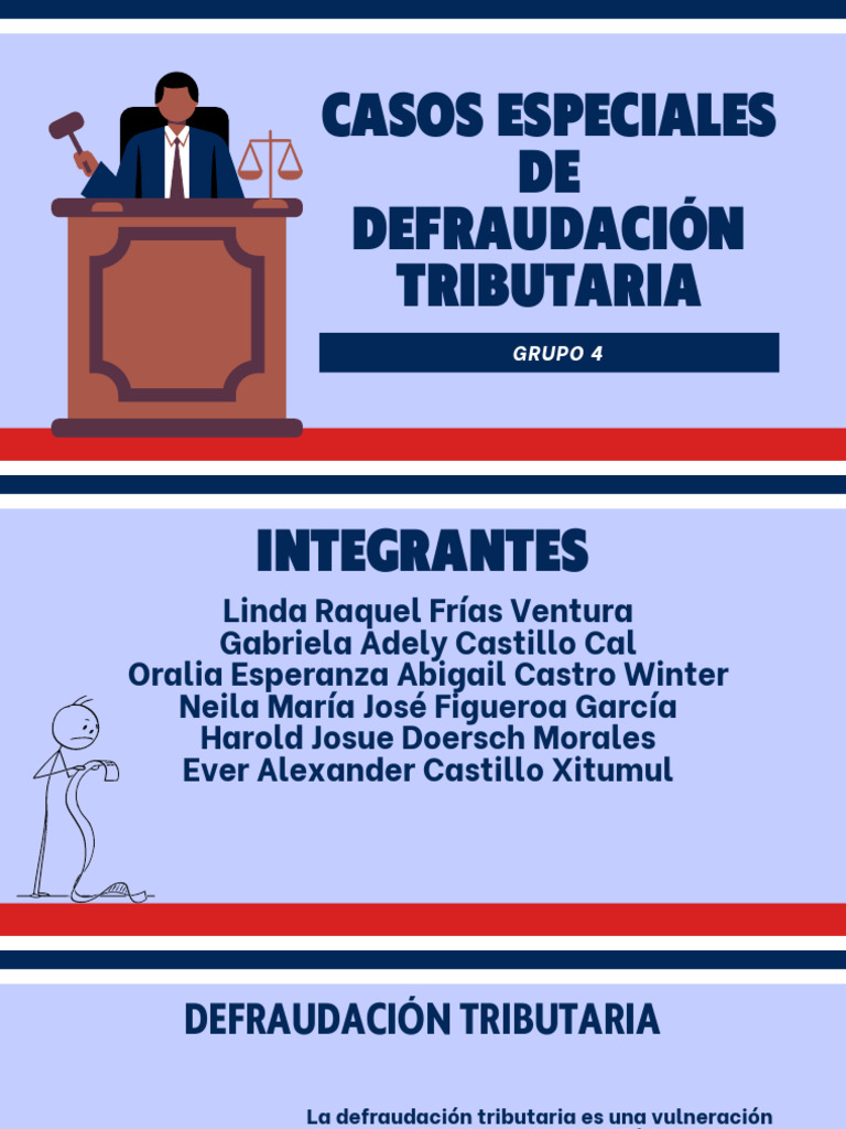 Casos Especiales de Defraudación Tributaria | PDF | Evasión de ...