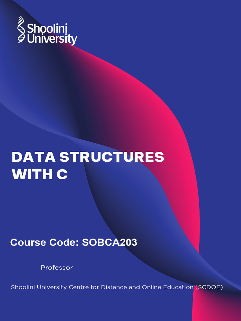Data Structures in C: A Comprehensive Guide | PDF | Pointer (Computer ...