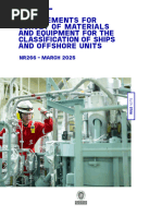 BV Rules for Steel Ships NR467 & NR600 | PDF