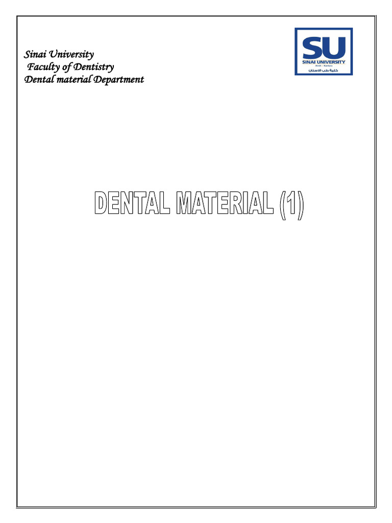 Dental Biomaterials Overview 2022-2023 | PDF | Plaster | Silicon Dioxide