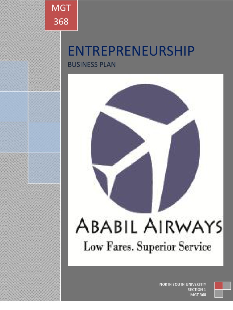 Business Plan of Budget Airline Company PDF Airlines Low Cost Carrier