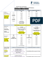 Shuttle Bus Schedule (1mar12 - 29april12) - Revised