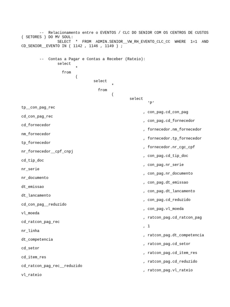 Scripts Importantes | PDF
