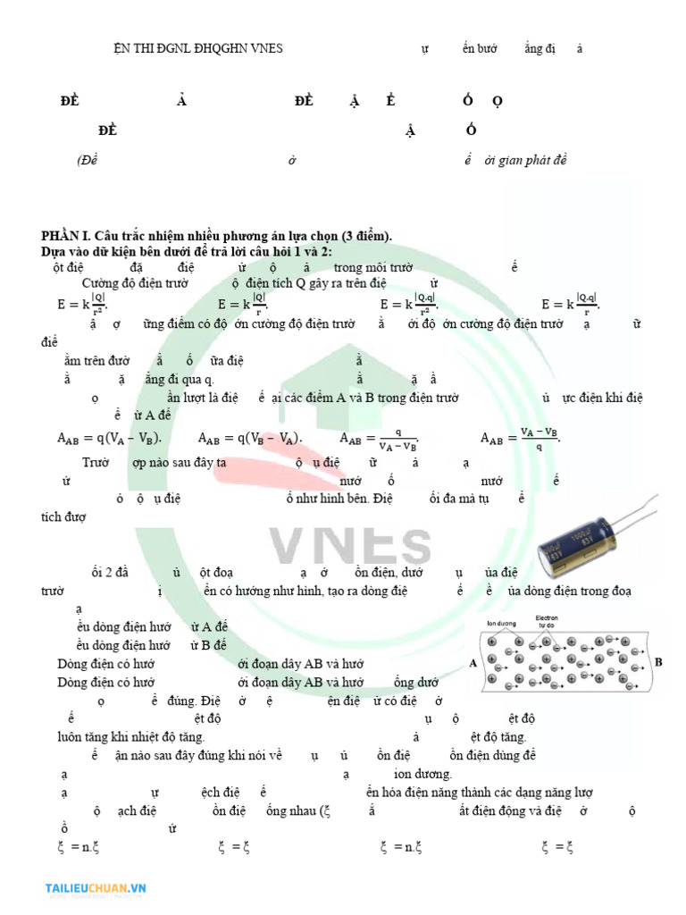 ĐỀ 2 - CK2 LÝ 11 - FORM 2025 (TT 7791) - H2 | PDF