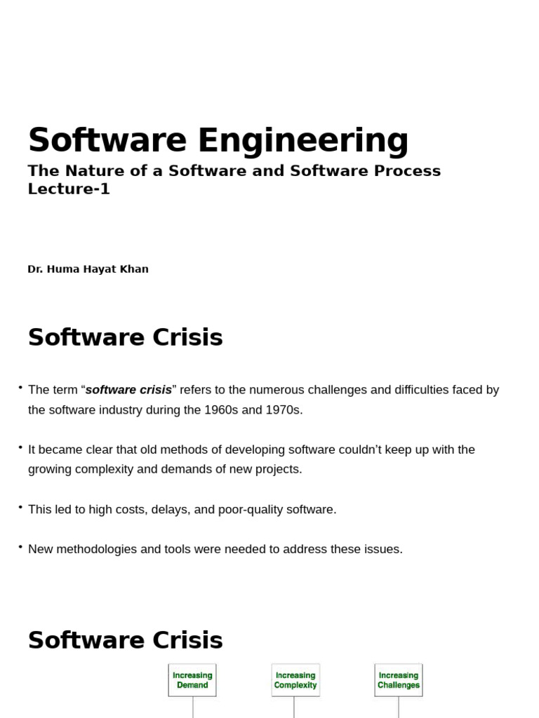 Understanding Software Crisis and Solutions | PDF | Software | System