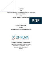 Indu Projects Limited: Dhruva College of Management