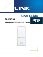 TL-WN723N: 150Mbps Mini Wireless N USB Adapter