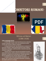 Mari Domnitori Romani-proiect a