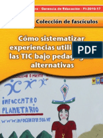 Cómo sistematizar experiencias con TIC alternativas