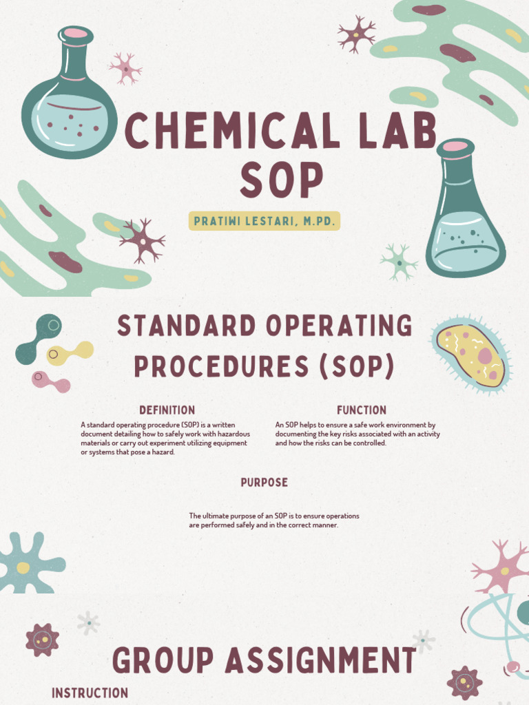 Chemical Lab SOP and Group Assignment | PDF | Verb | Languages Of Europe
