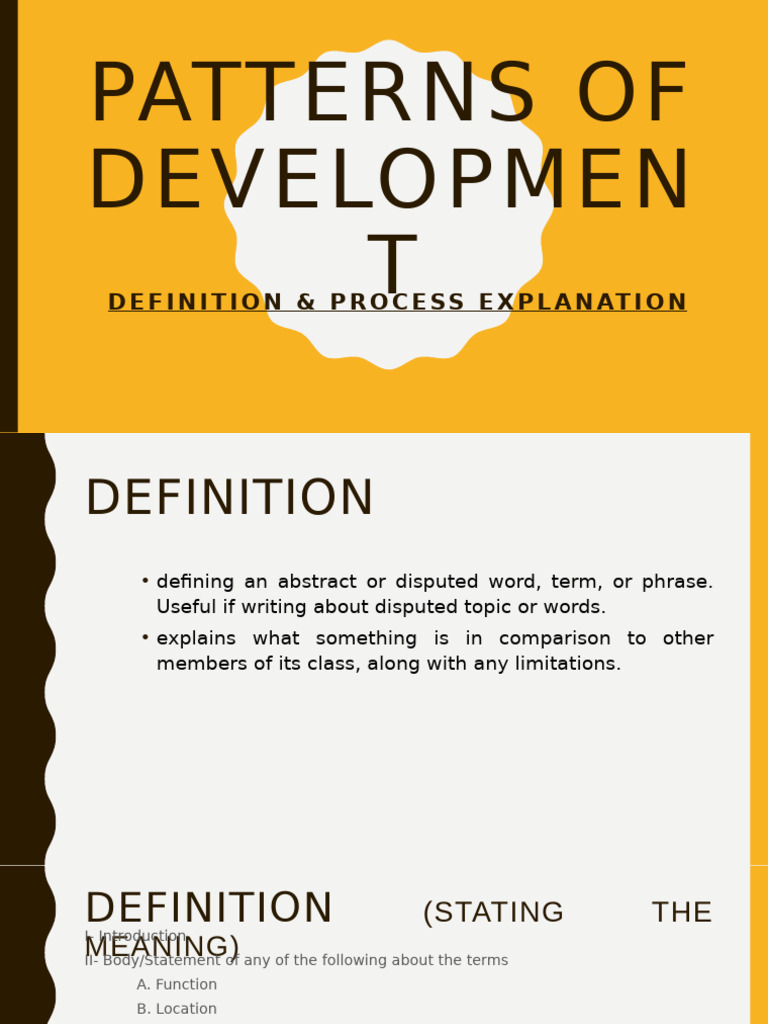 Patterns of Development | PDF