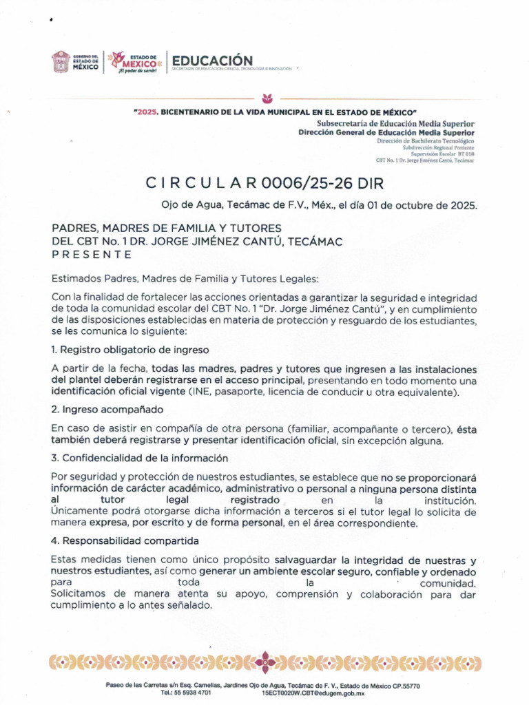 Circular 0006 | PDF