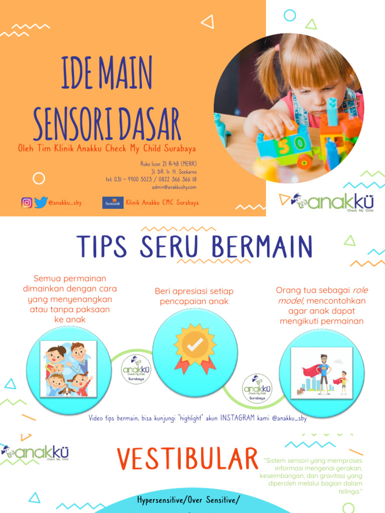 Aktivitas Sensorik Menyenangkan untuk Anak | PDF