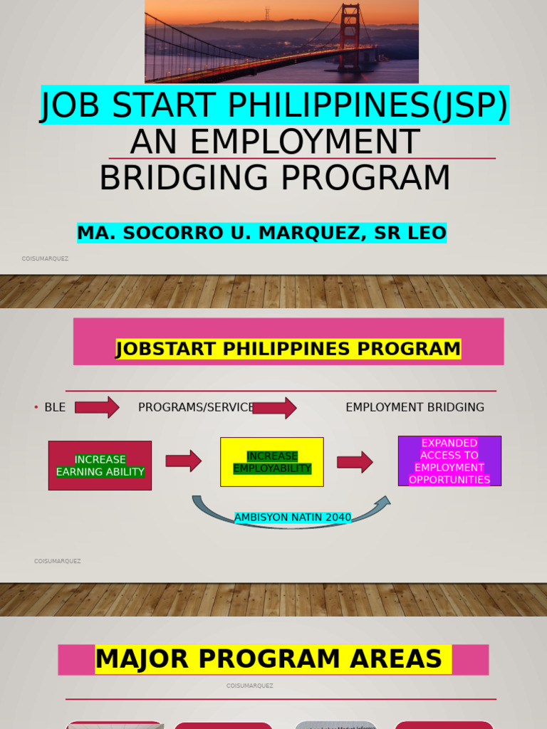 JobStart Philippines Employment Program | PDF | Employment | Business