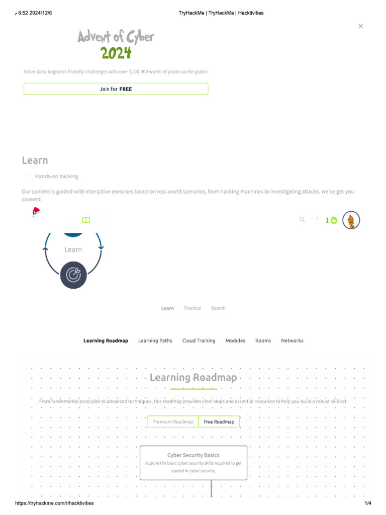 My Road Map For Hacking Carrir | PDF