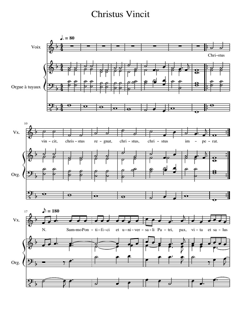 Christus Vincit PDF