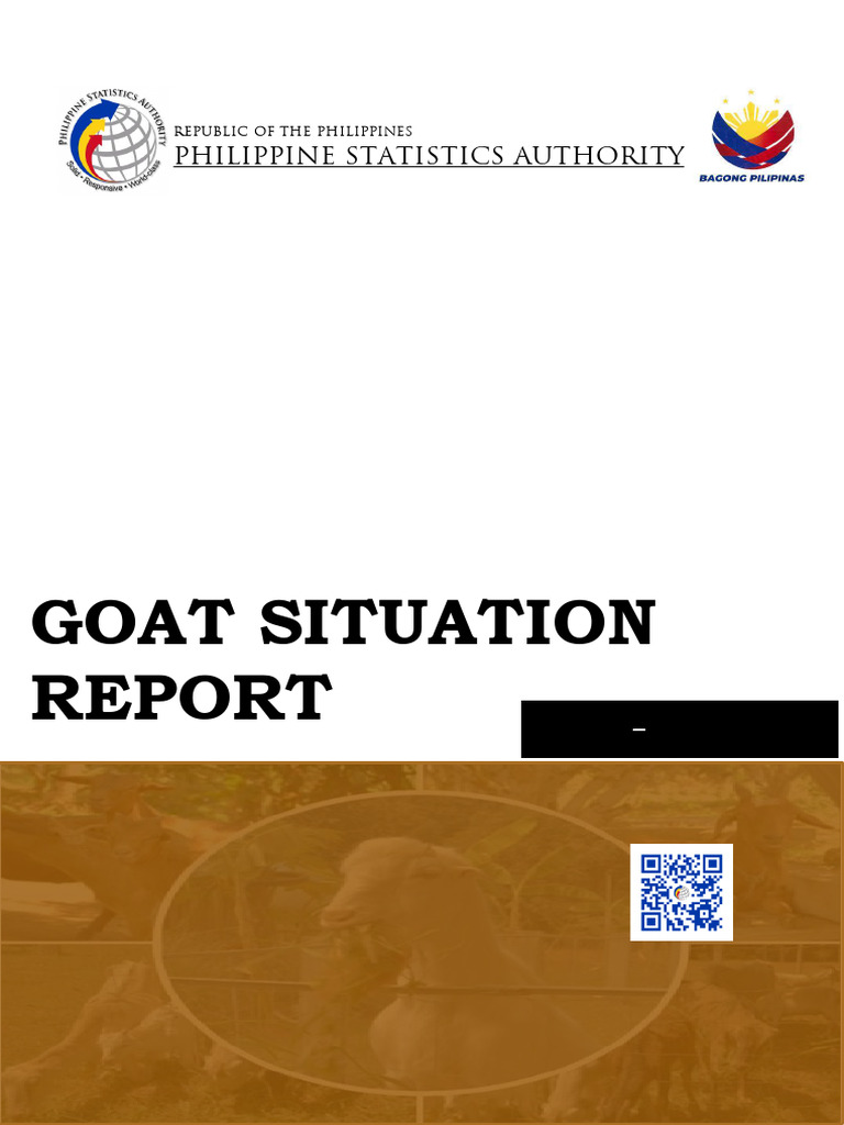 Goat Production Report 2023 Philippines | PDF | Sampling (Statistics)