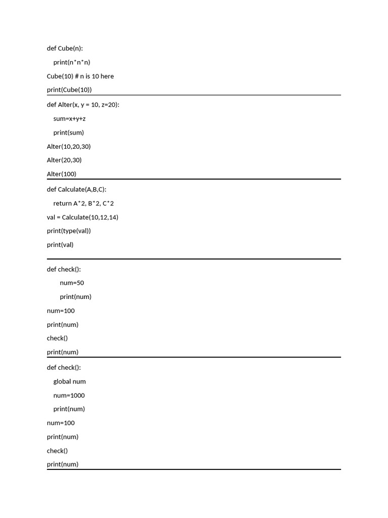 Function Practice - 17 - July - 25 | PDF