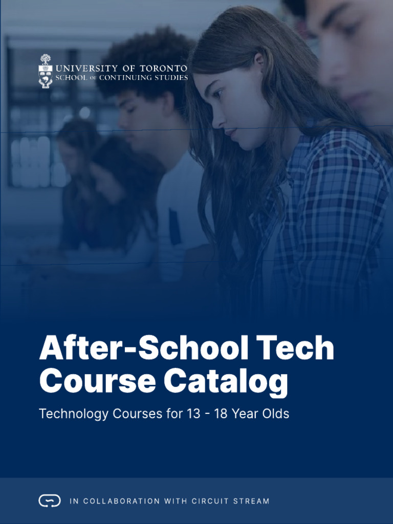 UofT After-School Tech Courses | PDF | Artificial Intelligence ...