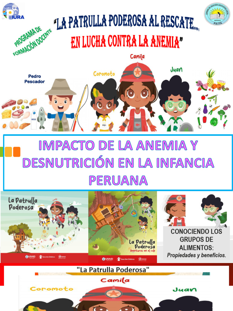 Patrulla Poderosa: Lucha contra la Anemia | PDF