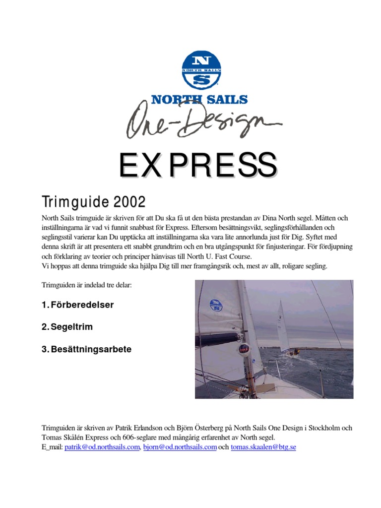 North Sails - Tuning Express | PDF