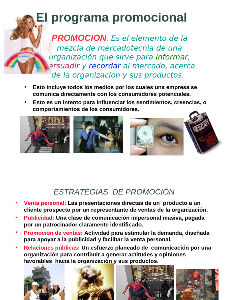 Estrategias de Promoción Efectivas | PDF | Marketing | Producto (Negocio)