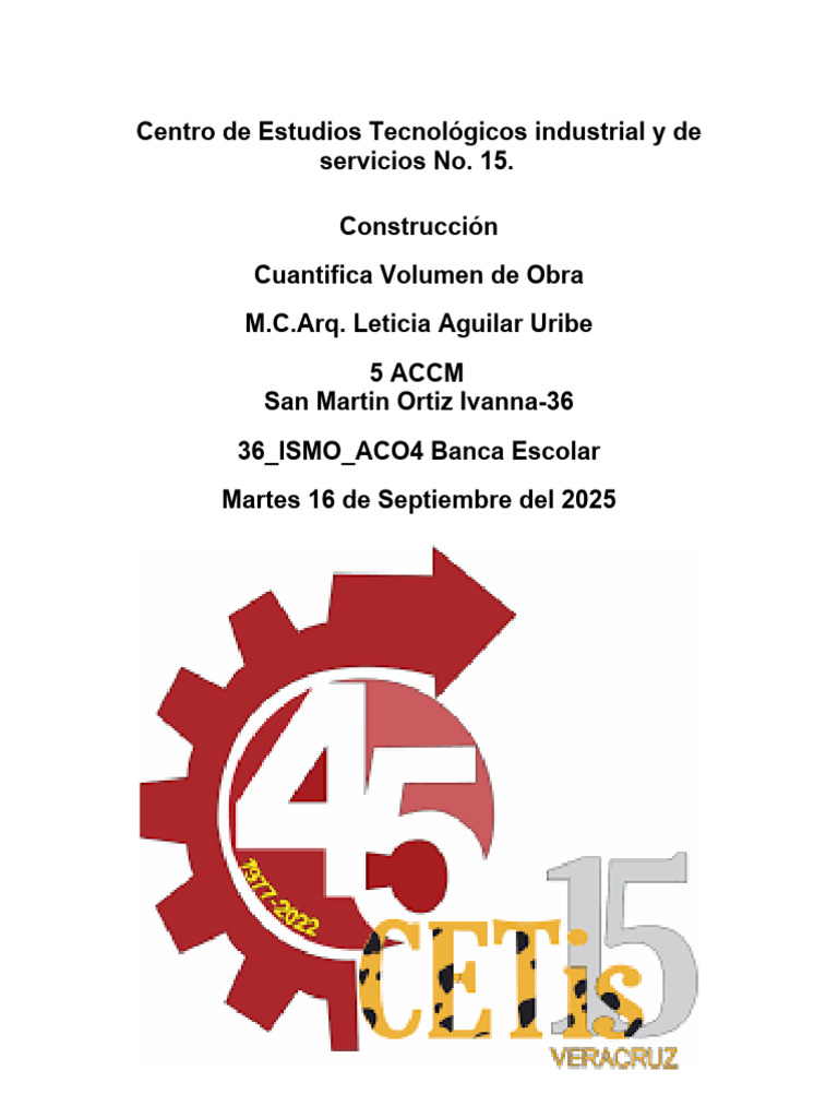 36 ISMO Ac04 Banca Escolar | PDF | Sedimentología | Materiales naturales