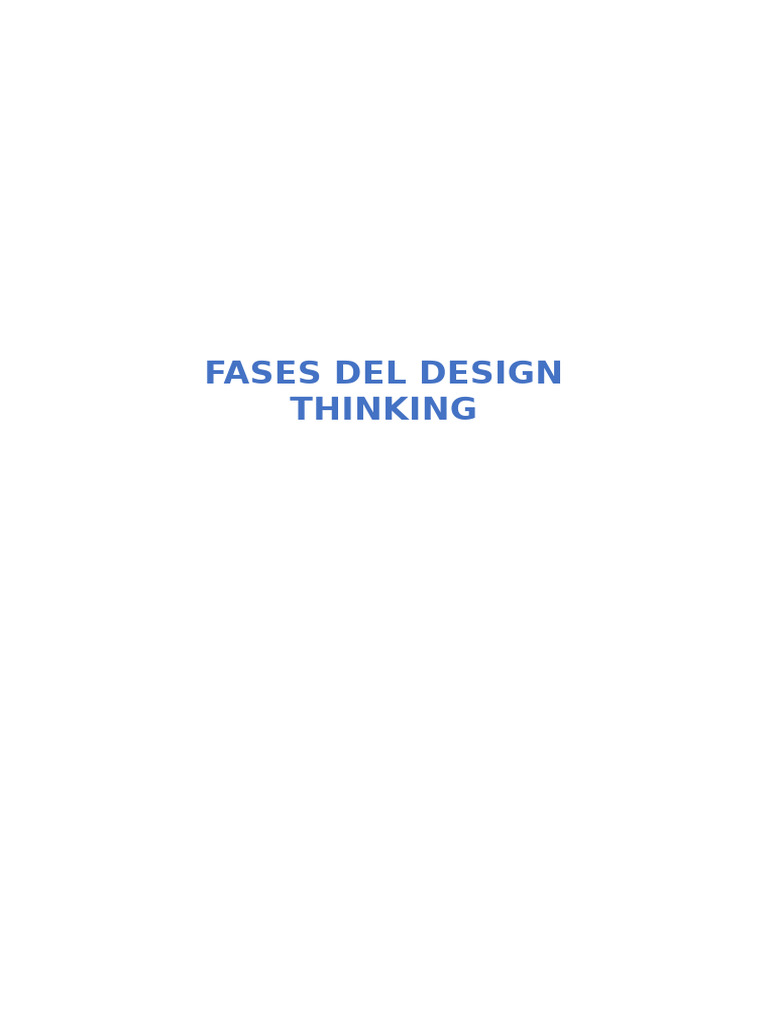 Guia Del Proceso Creativo Con Design Thinking 04 | PDF | Evolución | El ...