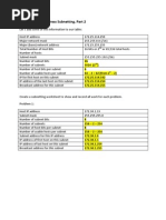 Lab Practice Subnets