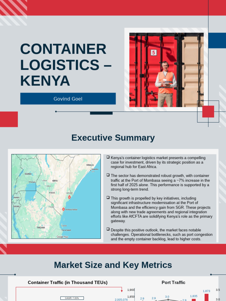 Container Logistics - Kenya | PDF | Kenya | Port