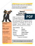 Curso Corto de Defensa Personal