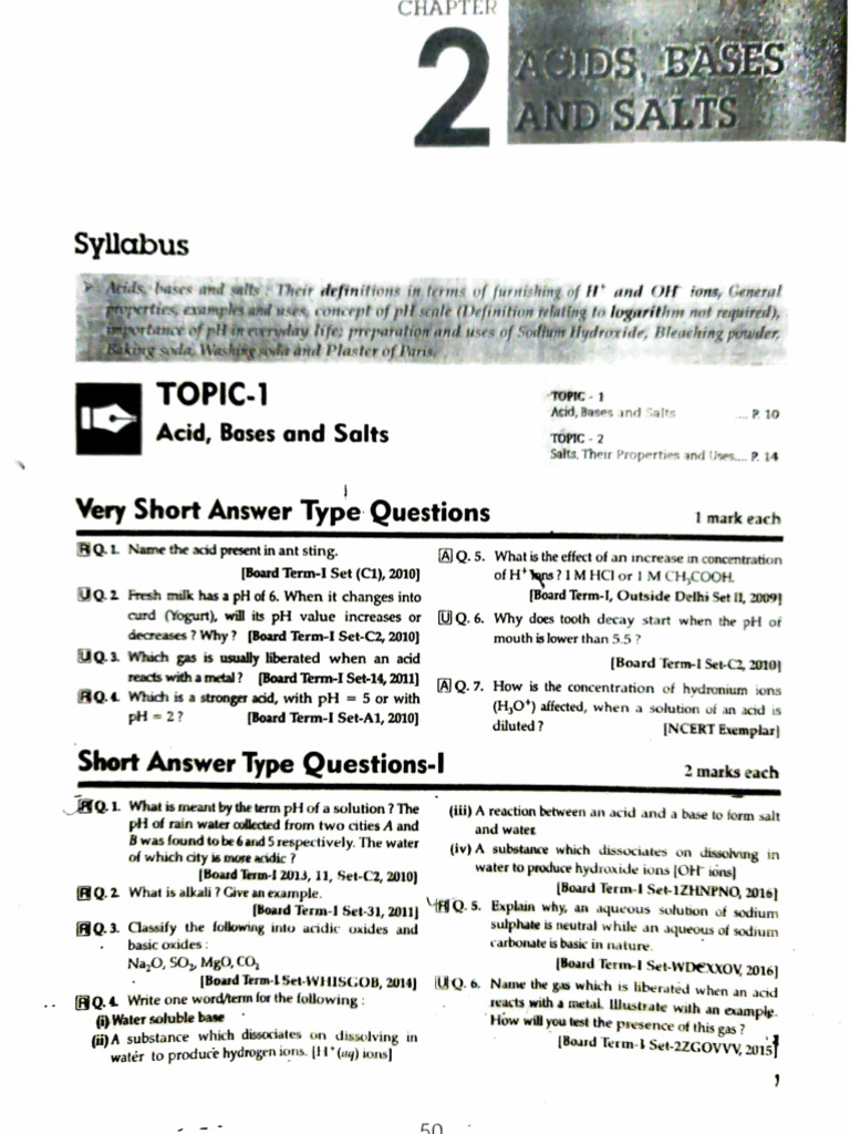 Understanding Acids, Bases, and Salts | PDF | Acid | Ph