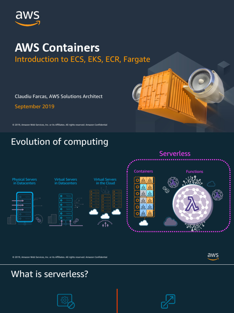 Aws Containers | PDF | Amazon Web Services | Cloud Computing