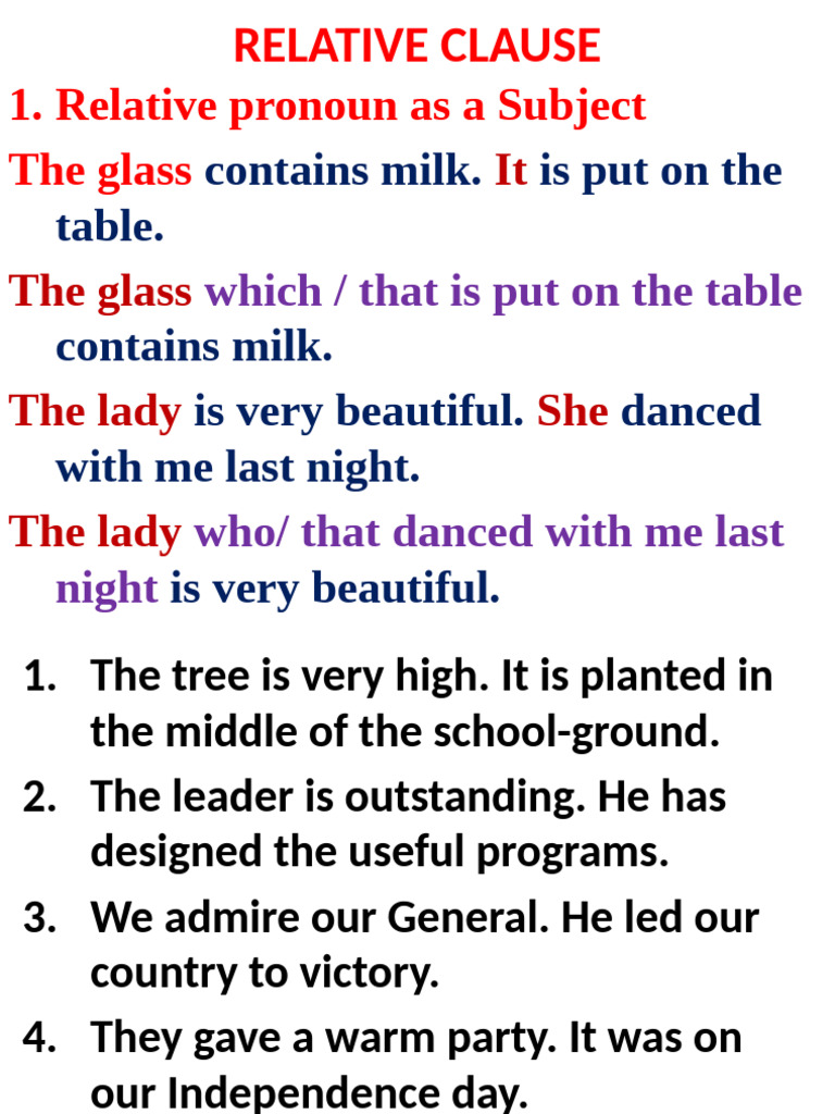 Understanding Relative Clauses in English | PDF | Syntax | Linguistics