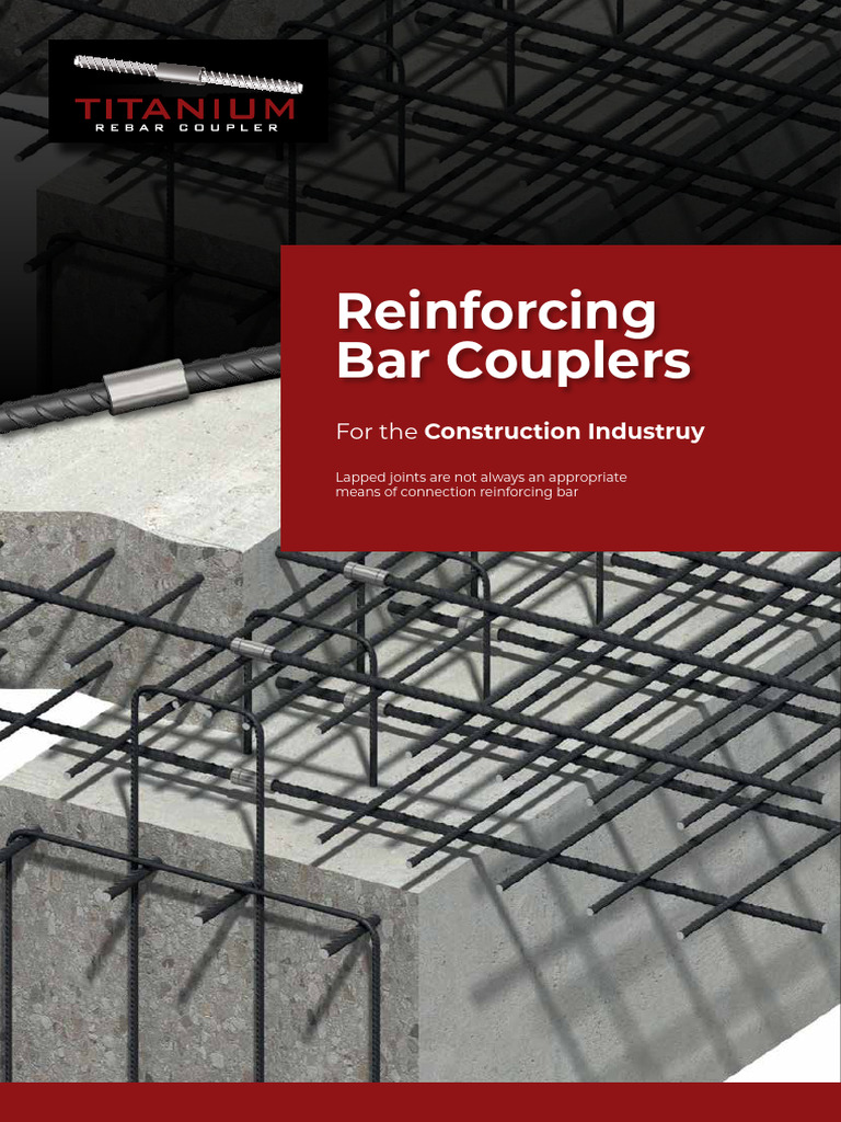 Reinforcing Bar Couplers Overview | PDF | Screw | Welding