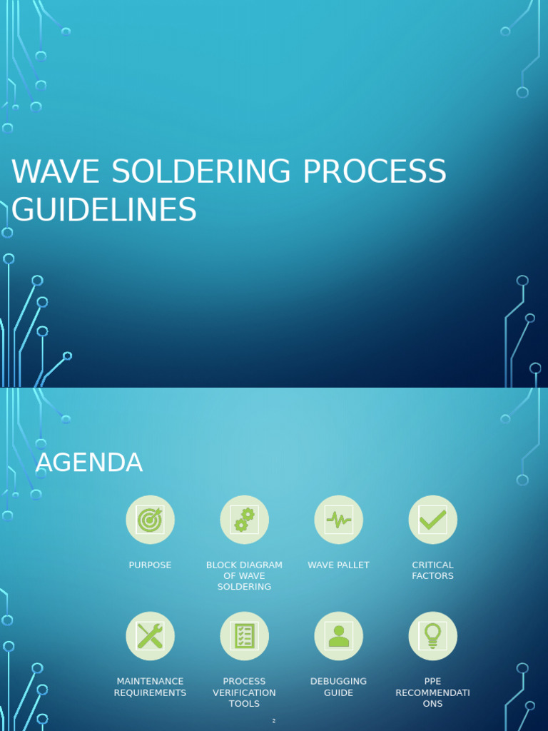 Wave Soldering Process Overview Guide | PDF | Soldering | Printed ...