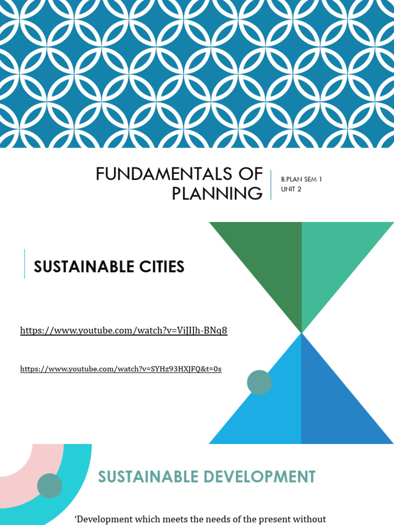 Sustainable Development and Urban Planning | PDF | Sustainability ...