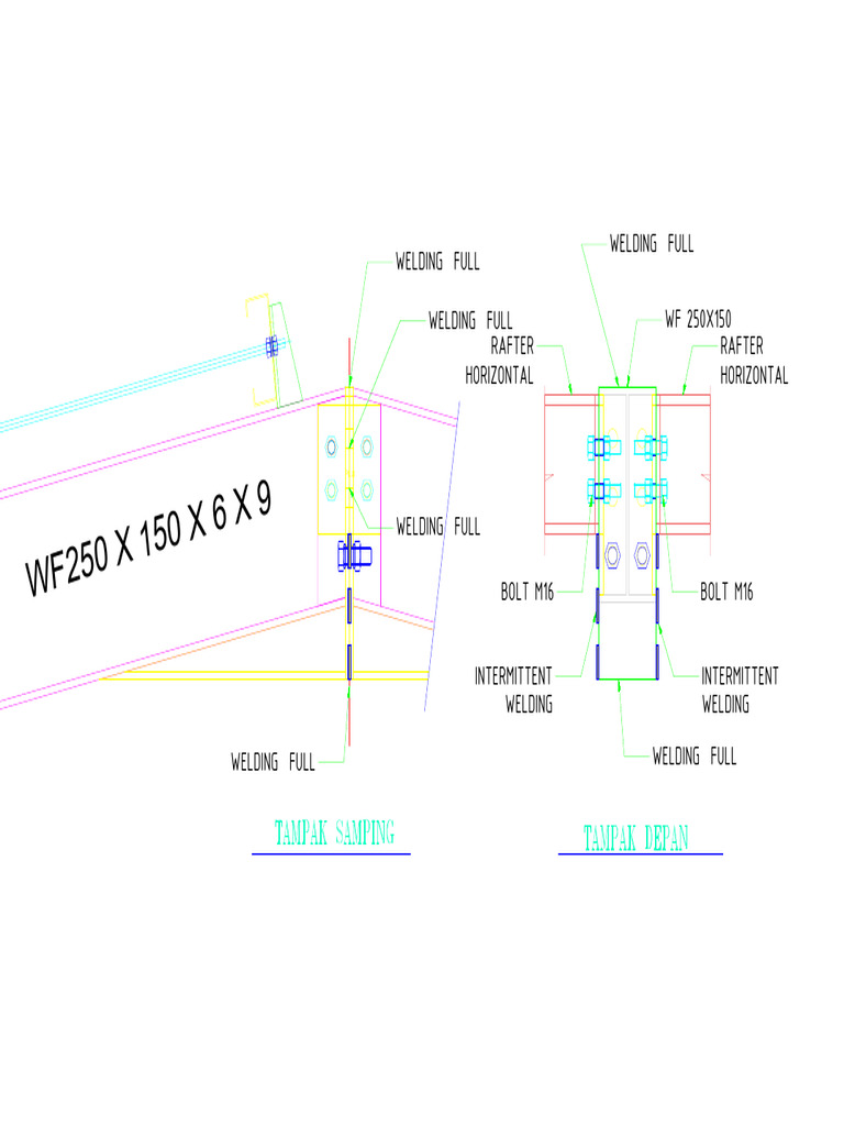 Detail Conection Rafter For Approval | PDF