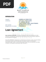 Notice of Drawdown Template | PDF