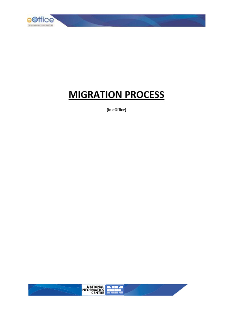 eOffice File Migration Process Guide | PDF | Computer File | Image Scanner
