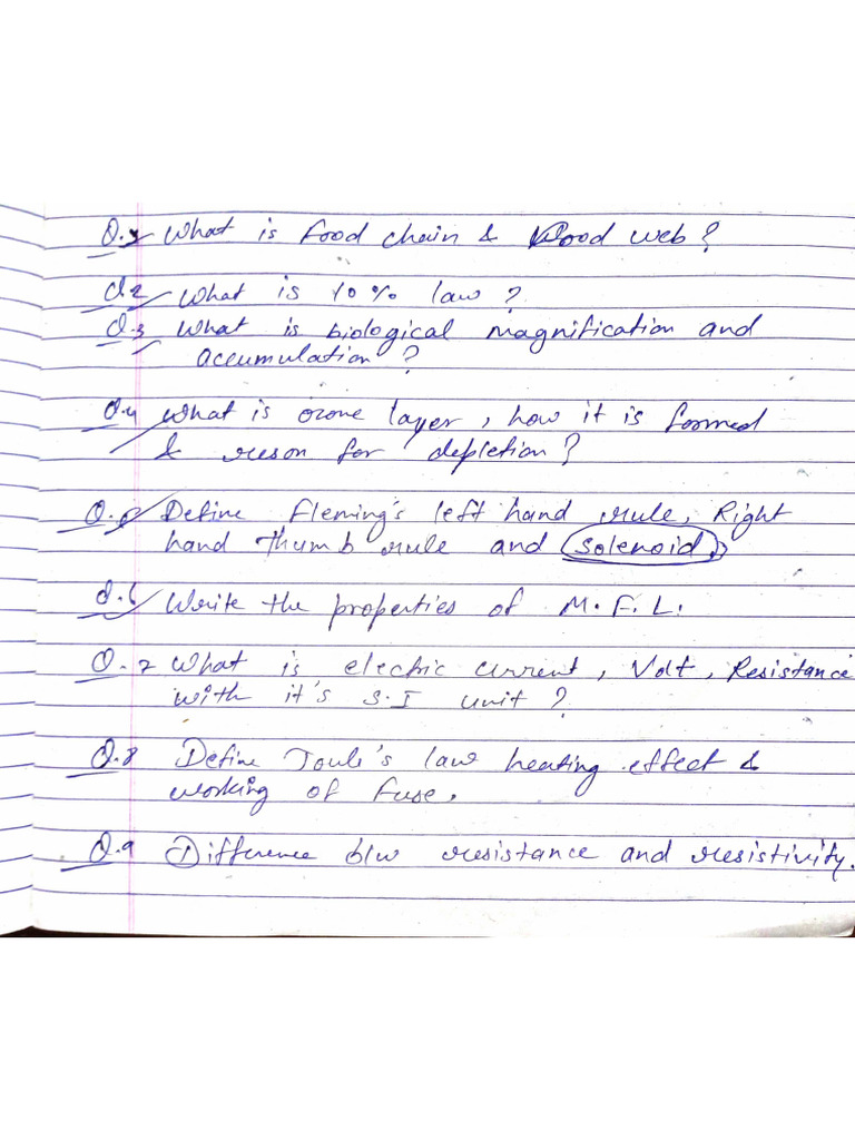 Science Most Imp Questions | PDF