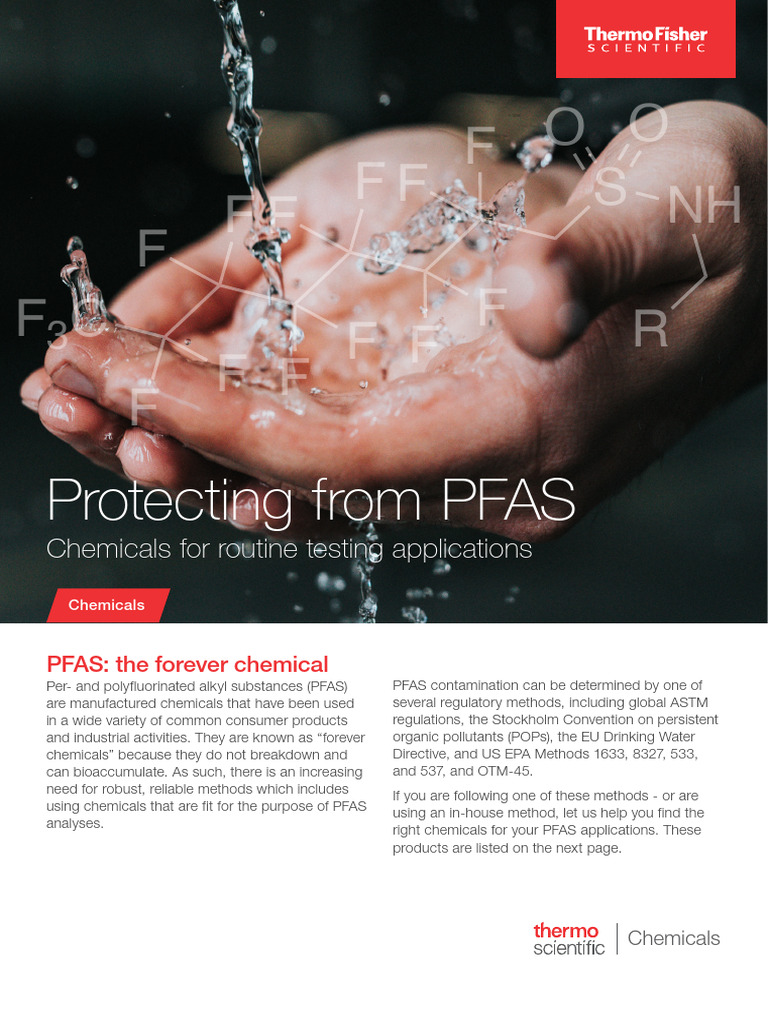 PFAS Testing Chemicals and Solutions | PDF | Chemical Substances ...