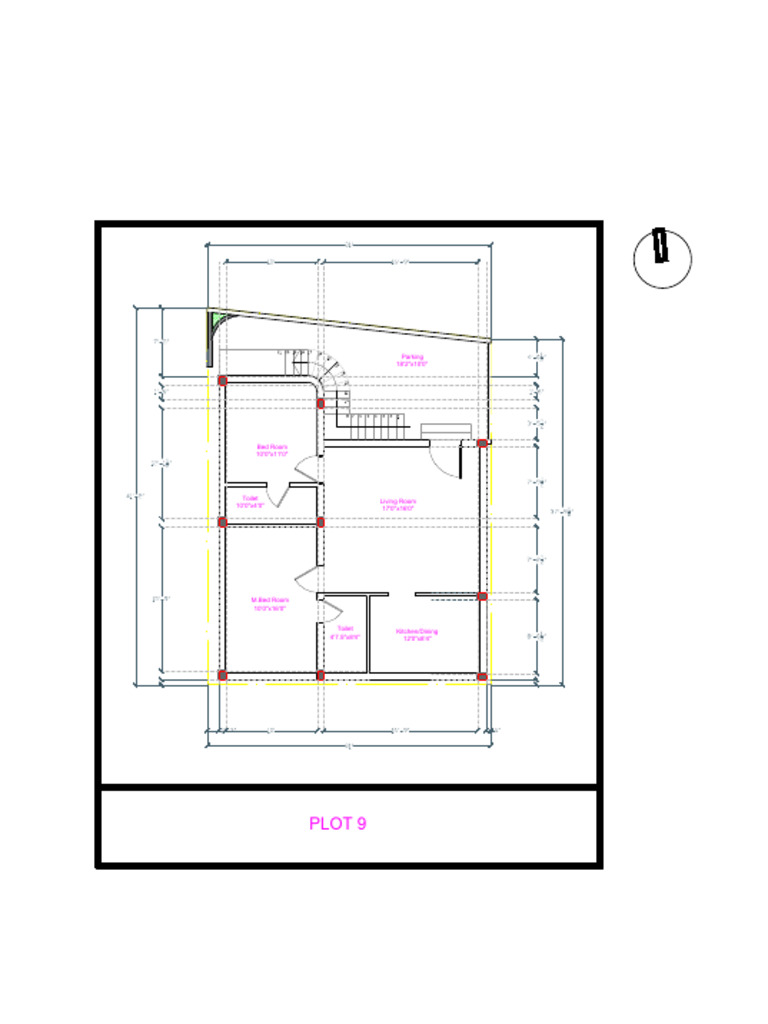 Floor Plan for Plot 9 Layout | PDF
