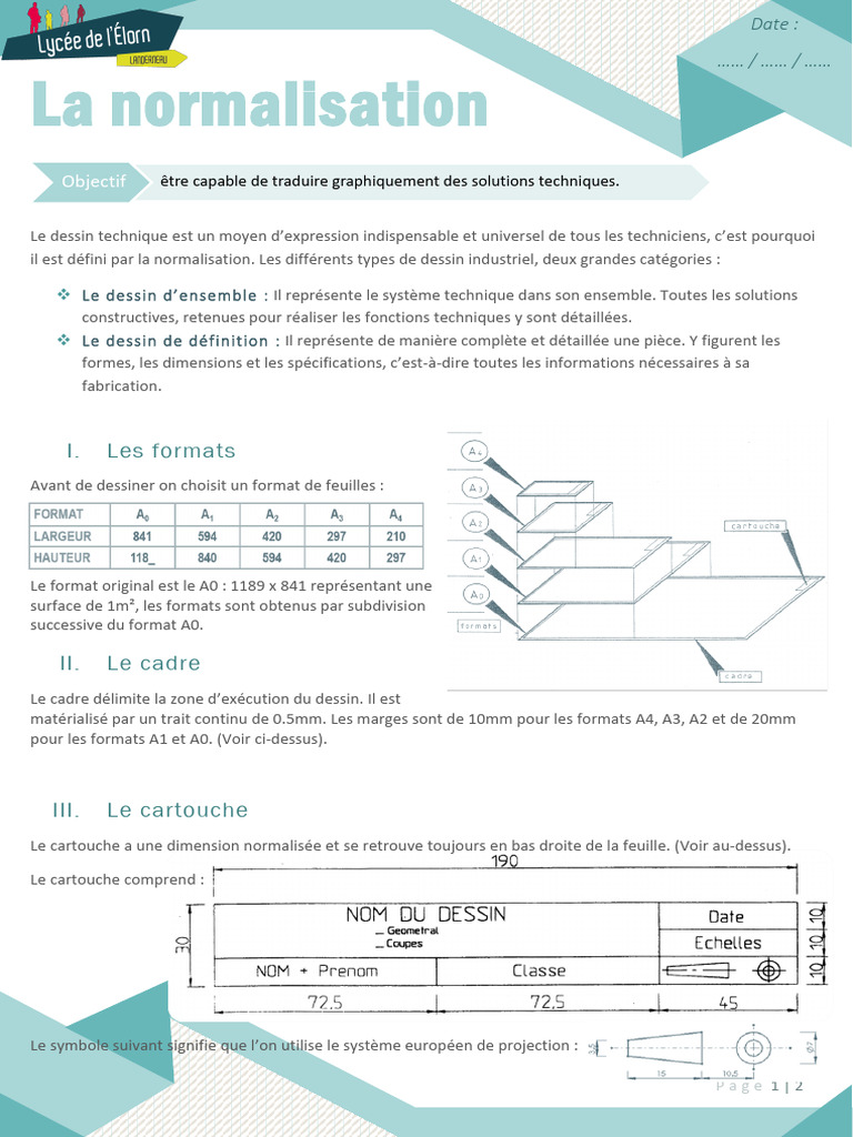 Guide du dessin technique industriel | PDF