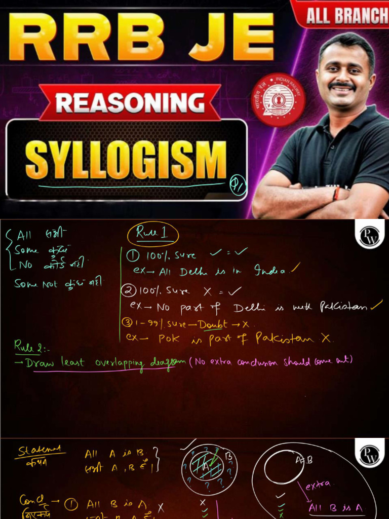Reasoning 13 Class Notes | PDF