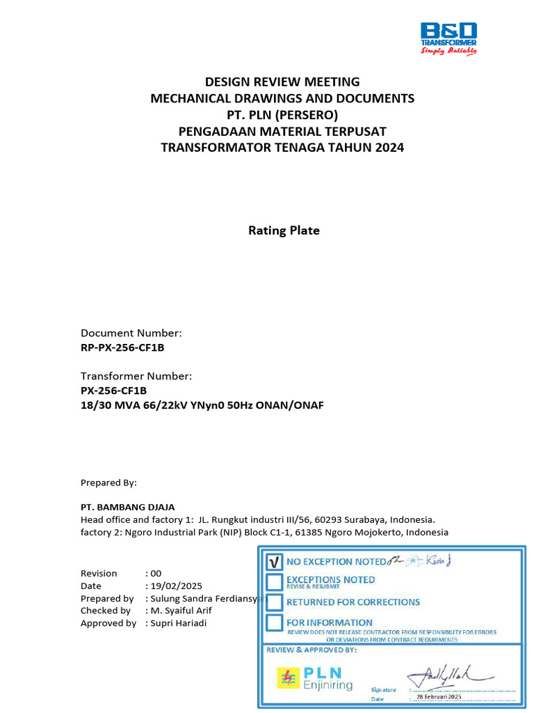 D. Rating Plate - R01 (1) (NEN) | PDF | Electronic Engineering ...