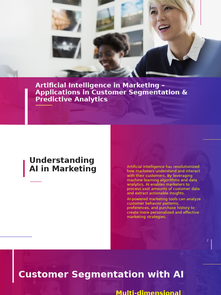 AI in Marketing: Segmentation & Analytics | PDF | Analytics ...