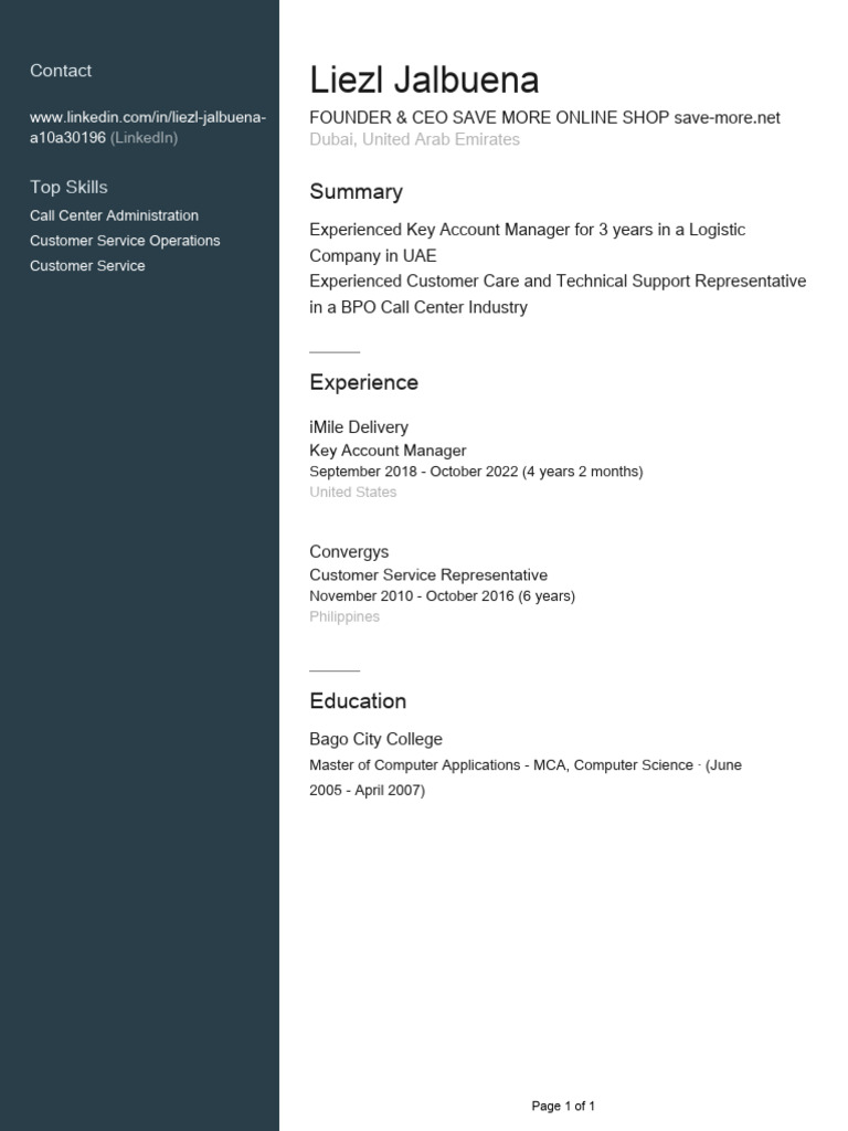 Profile | PDF
