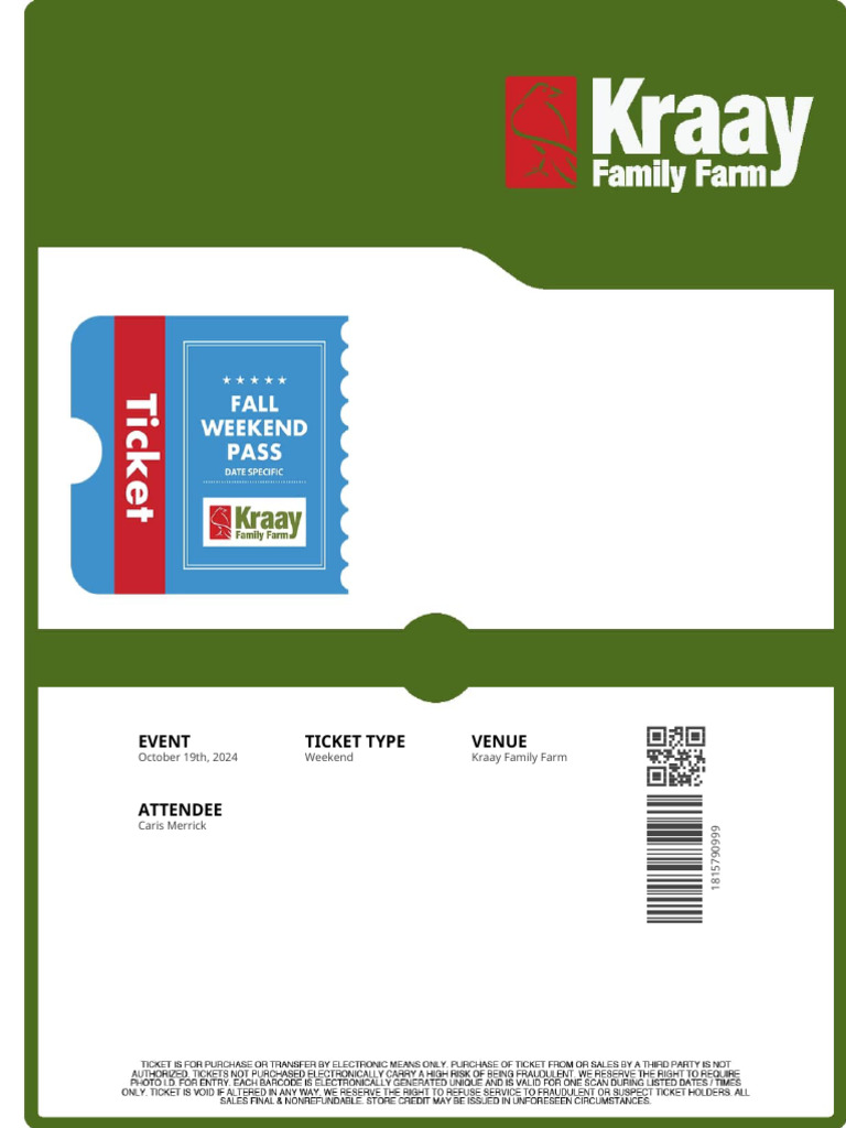 Order 254878 Tickets | PDF