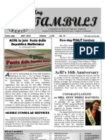 Acfil S 16th Anniversary: ACFIL To Join Festa Della Republica Multietnica